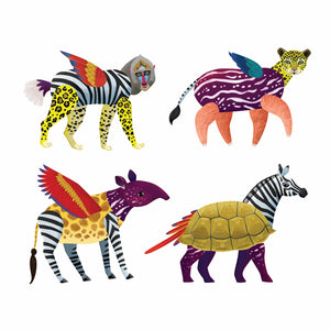 Wild Mix-Up Magnetic Build it - Mudpuppy