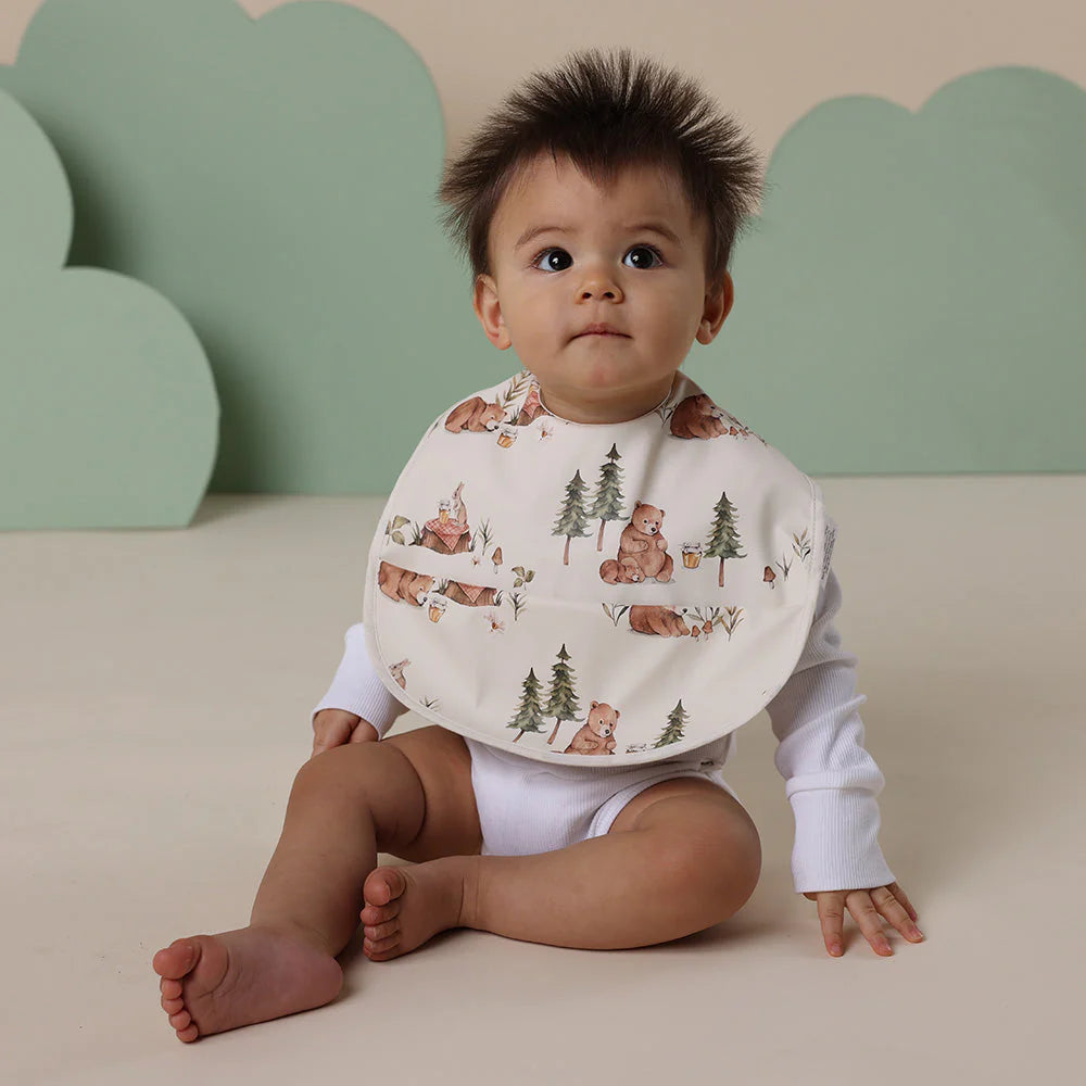 Bears Snuggle Bib - Snuggle Hunny