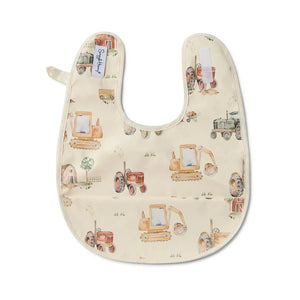 Diggers & Tractors Snuggle Bib - Snuggle Hunny