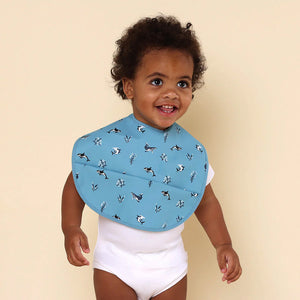 Blue Ocean Snuggle Bib Waterproof - Snuggle Hunny