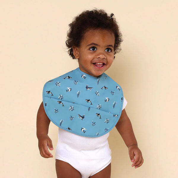 Blue Ocean Snuggle Bib Waterproof - Snuggle Hunny