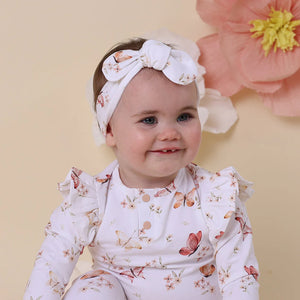 Butterfly Organic Topknot - Snuggle Hunny