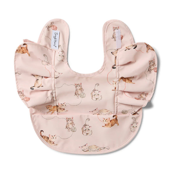Kittens Frill Snuggle Bib - Snuggle Hunny