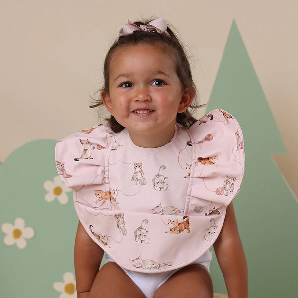 Kittens Frill Snuggle Bib - Snuggle Hunny
