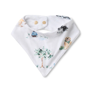 Dog Park Organic Dribble Bib - Snuggle Hunny
