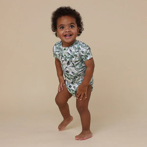 Evergreen Short Sleeve Bodysuit - Snuggle Hunny DISCOUNTED