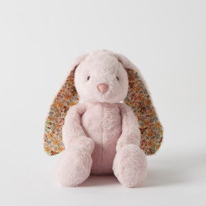 Floral Pink Bunny Medium - Jiggle & Giggle
