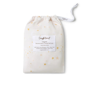 Stardust Organic Bassinet Sheet / Change Pad Cover - Snuggle Hunny
