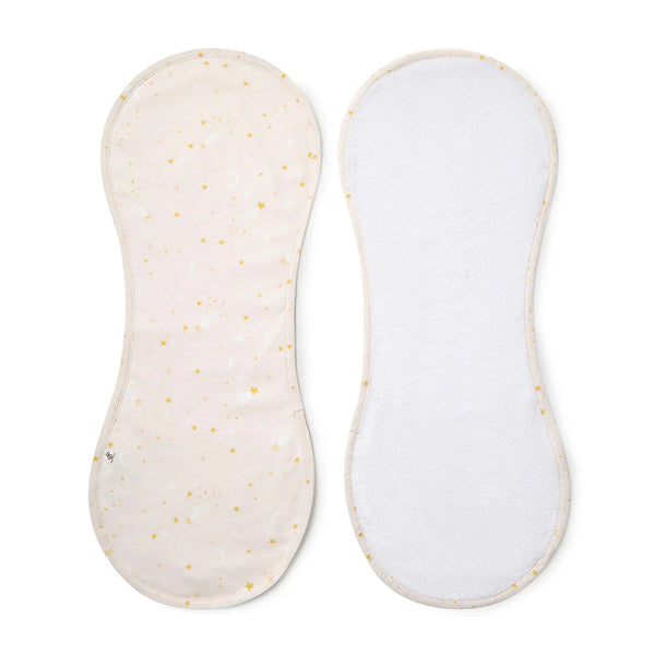 Stardust Organic Cotton Burp Cloth - Snuggle Hunny