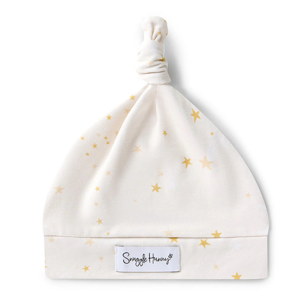 Stardust Organic Knotted Beanie - Snuggle Hunny
