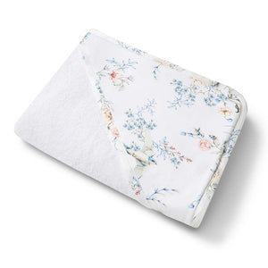 Sweet Swallows Organic Hooded Baby Towel - Snuggle Hunny