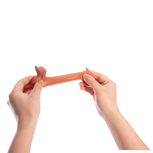 Mini Stretchy Sausage Dog Brown - Discovery Zone