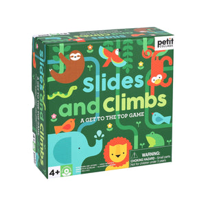 Slides and Climbs: A Get to the Top Game - Petit Collage