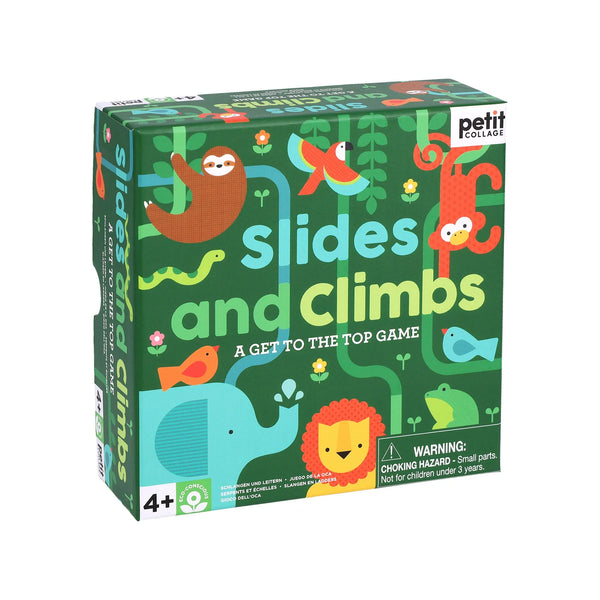 Slides and Climbs: A Get to the Top Game - Petit Collage