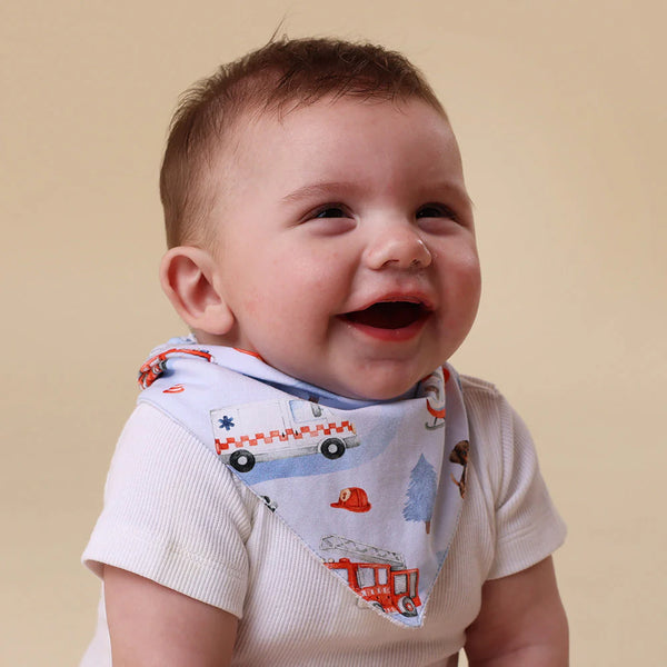 To The Rescue Organic Dribble Bib - Snuggle Hunny