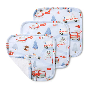 To the Rescue Organic Wash Cloths - 3 Pack - Snuggle Hunny
