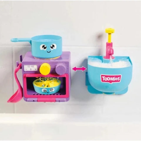 Bubble & Bake Bathtime Kitchen - Tomy STOCK DUE EARLY MAY