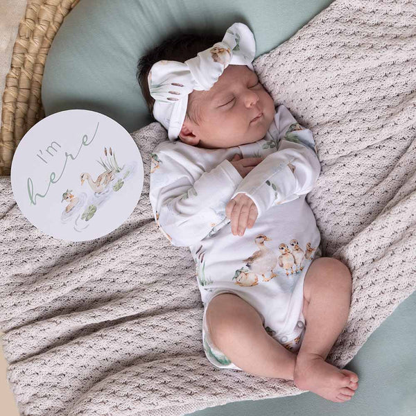 Duck Pond Organic Topknot - Snuggle Hunny