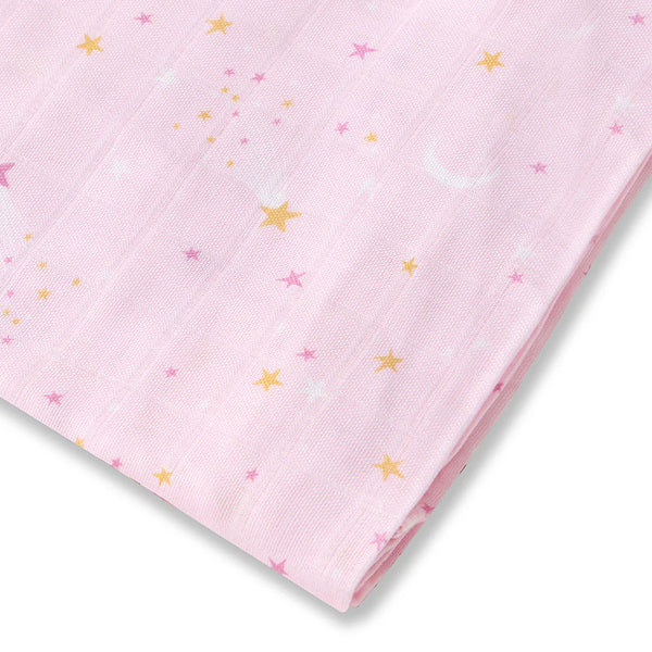 Twinkle Organic Muslin Wrap - Snuggle Hunny