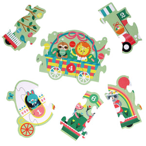 Easter Parade Shaped Floor Puzzle - 30pc - Petit College