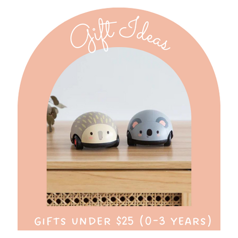 Gifts under $25 for 0-3 years