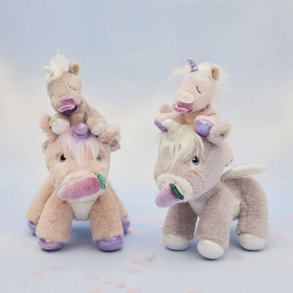 Binky Unicorn - Glitter Lilac - Dinkum Dolls