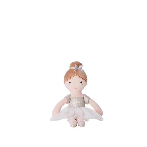 Isabella Plush Doll - Silver - Clara & Friends