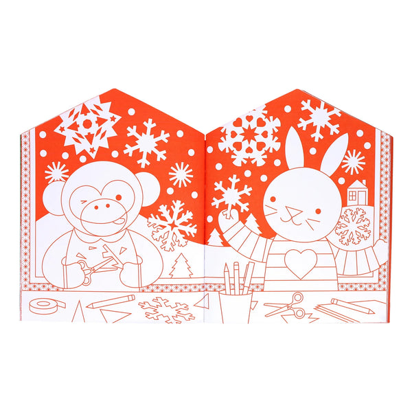 Colouring Book with Sticker - Christmas - Petit Collage