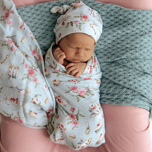 White Rabbit Organic Muslin Wrap - Snuggle Hunny