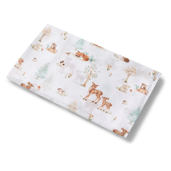 Woodland Tales Organic Muslin Wrap - Snuggle Hunny