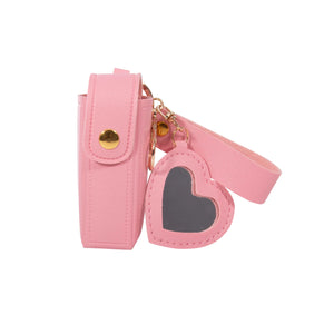 Lipgloss Case with Heart Mirror - IS GIFT
