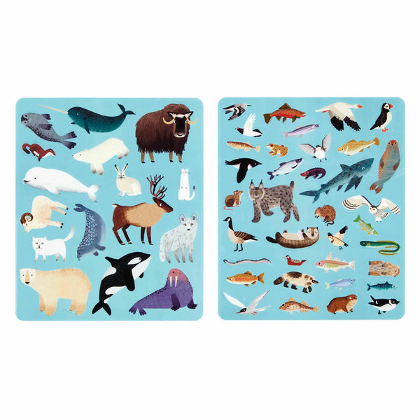 Arctic Life Sticker Play Reusable Activity - Mudpuppy