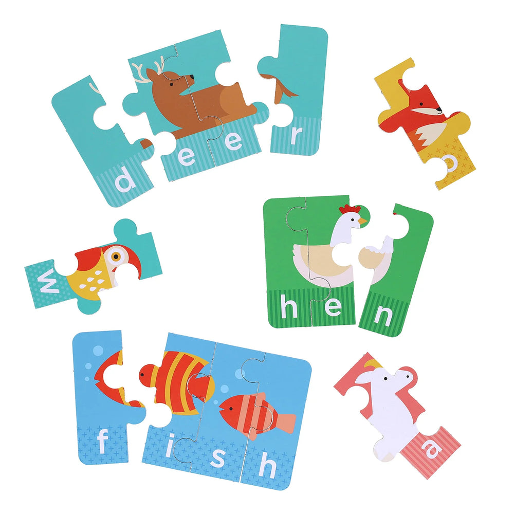 Spelling Puzzles - Animals - Petit College