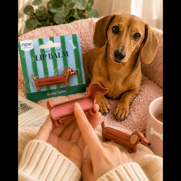 Puppy Pout Dog Lip Balm Brown