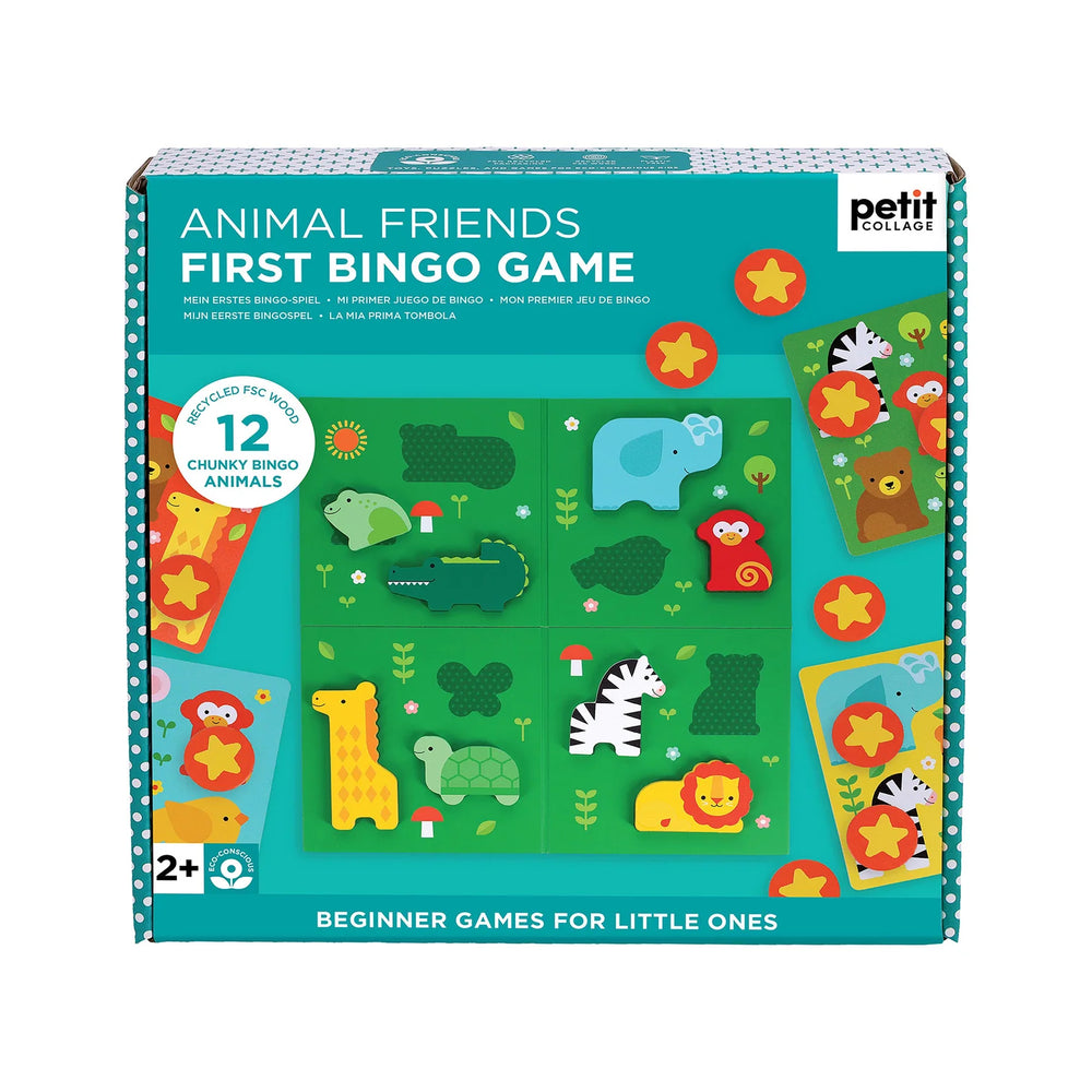 First Bingo Game: Animal Friends - Petit College