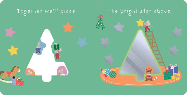 Mirror Board Book - Under the Christmas Tree