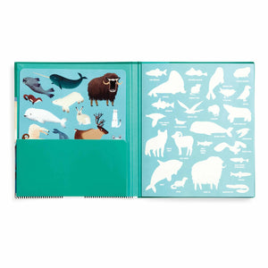 Arctic Life Sticker Play Reusable Activity - Mudpuppy