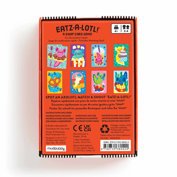 Eatz-a-lotl! Card Game - Mudpuppy