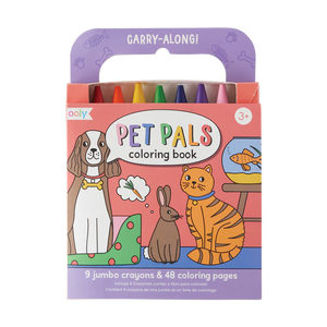 Carry Along – Pet Pals Colouring Book - Ooly