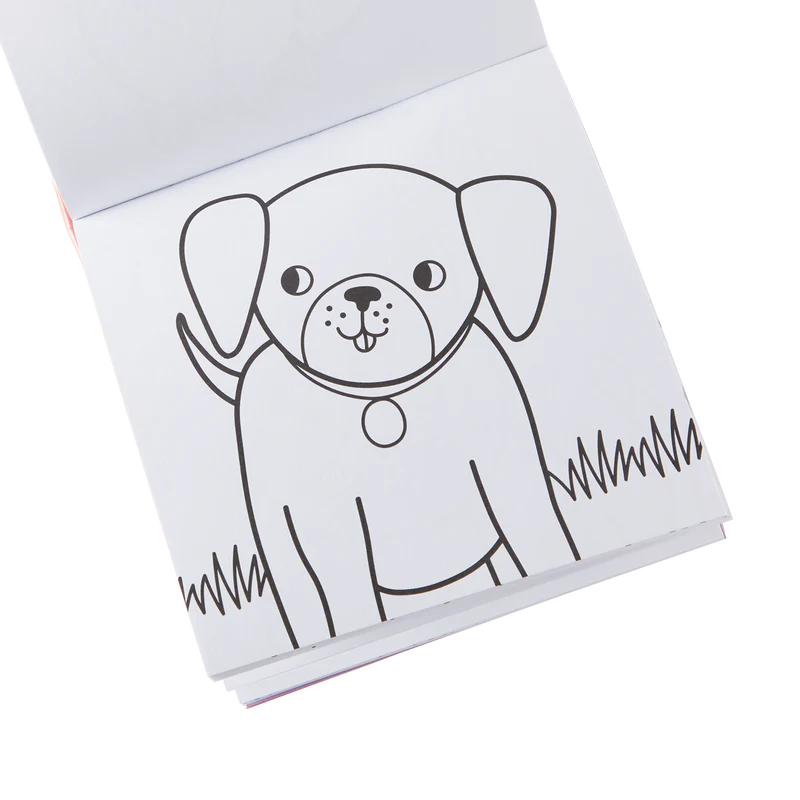 Carry Along – Pet Pals Colouring Book - Ooly