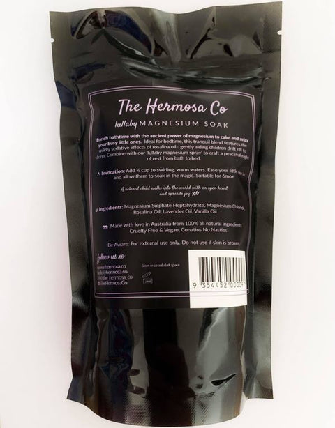 Lullaby Toddler & Kids Magnesium Soak - The Hermosa Co