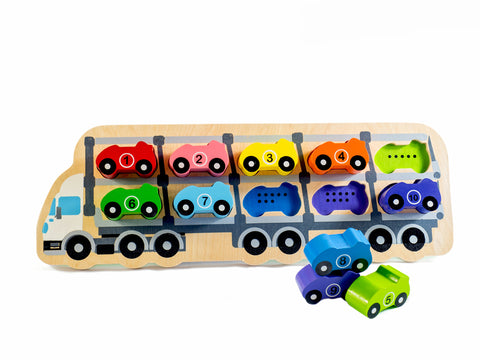 Car Wooden Puzzle - Kiddie Connect