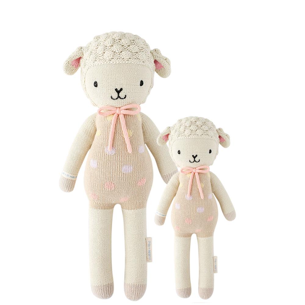 Lucy the Lamb (Pastel) - Cuddle & Kind