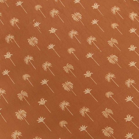 Bronze Palm Bassinet Sheet / Change Pad Cover - Snuggle Hunny