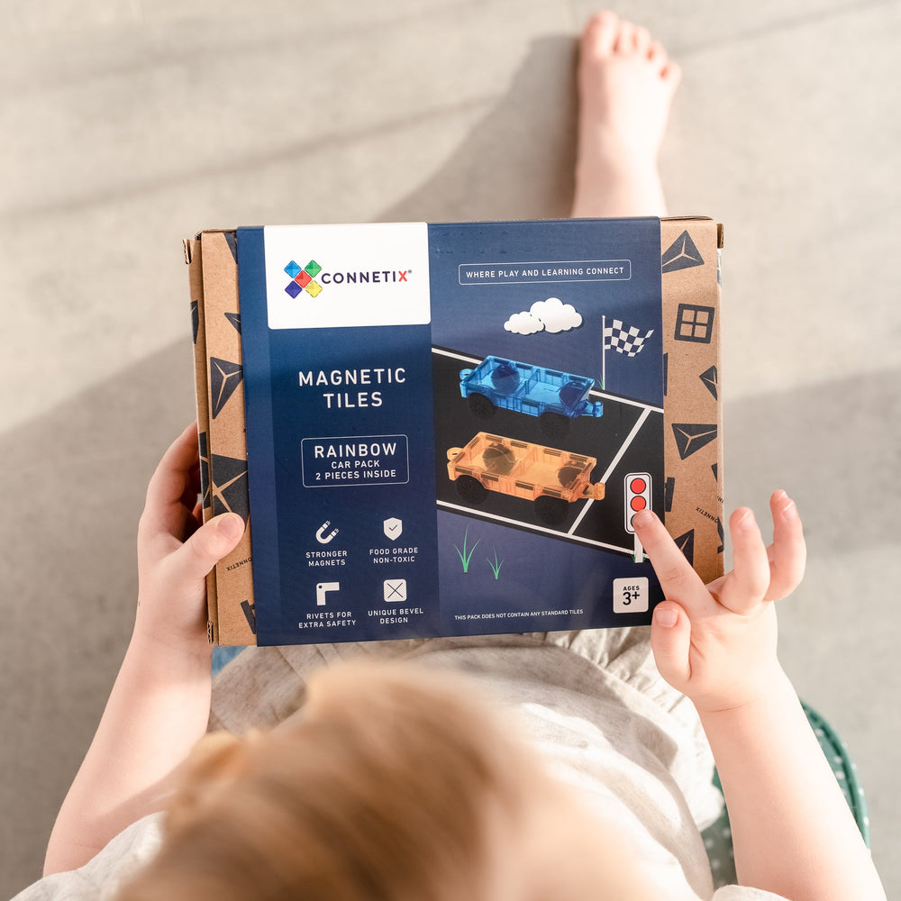 Car Pack - 2 pc - Connetix Tiles