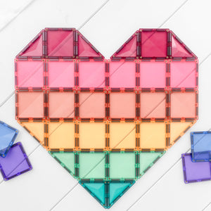 Pastel Mega Pack - 202 pc - Connetix Tiles