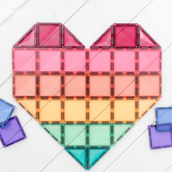 Pastel Mega Pack - 202 pc - Connetix Tiles