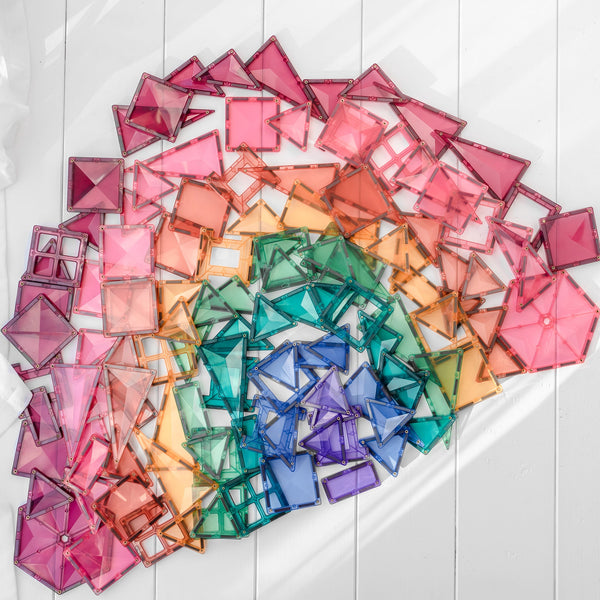 Pastel Mega Pack - 202 pc - Connetix Tiles