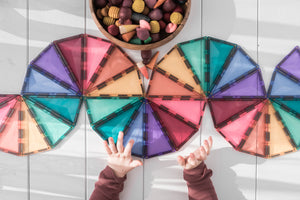 Pastel Mega Pack - 202 pc - Connetix Tiles