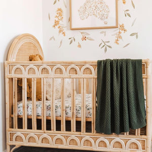 Olive - Diamond Knit Baby Blanket - Snuggle Hunny Kids